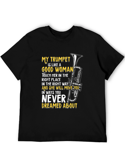 Trumpet Lover T-Shirt: Good Woman Music Tee