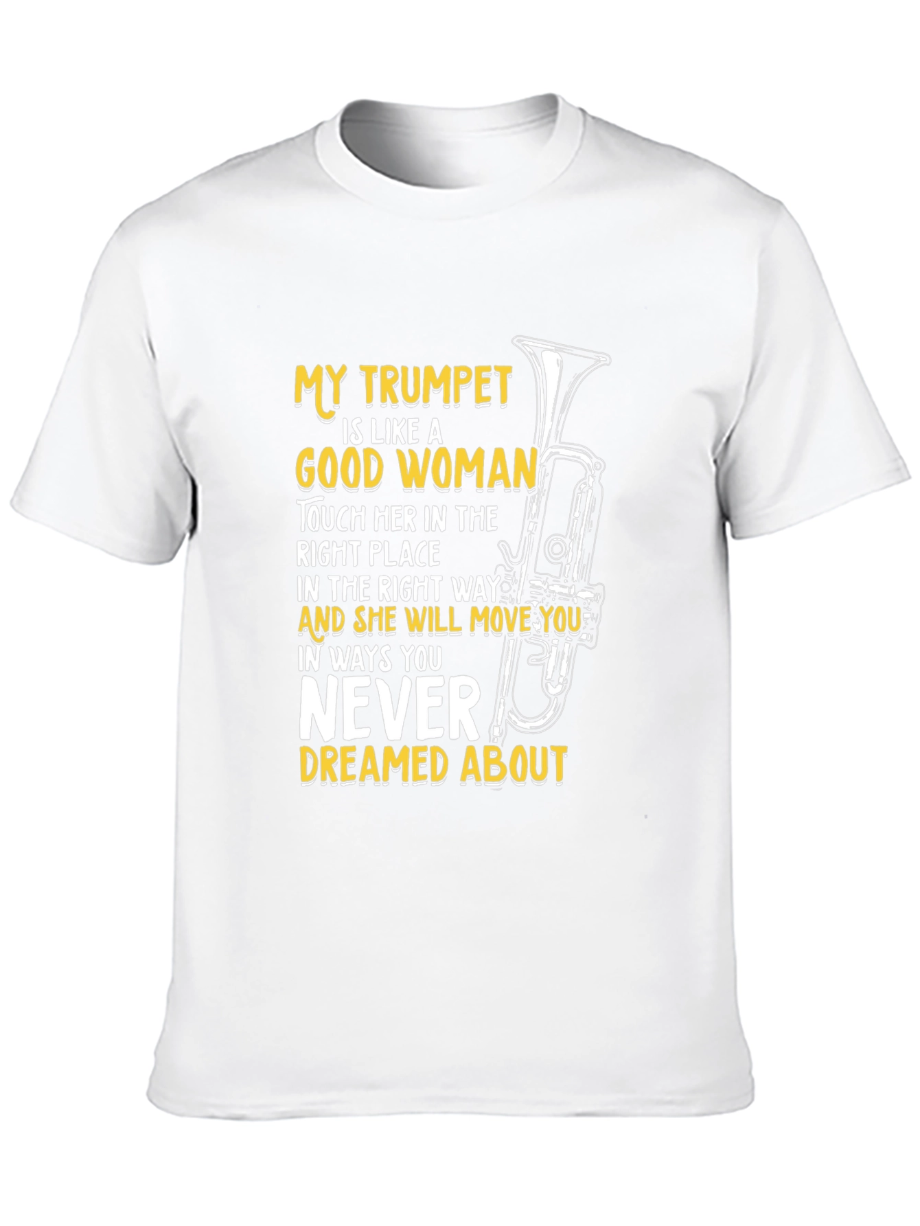 Trumpet Lover T-Shirt: Good Woman Music Tee