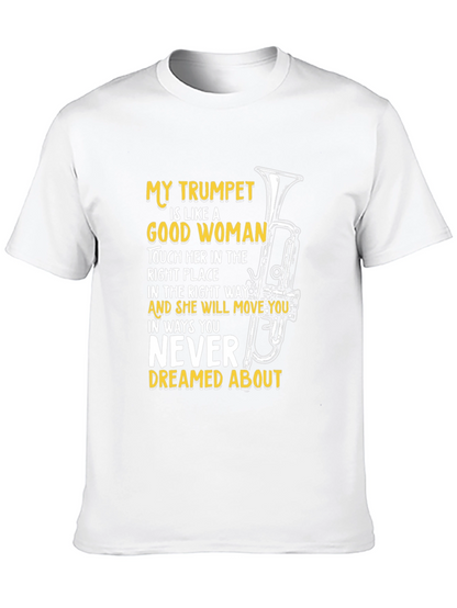 Trumpet Lover T-Shirt: Good Woman Music Tee