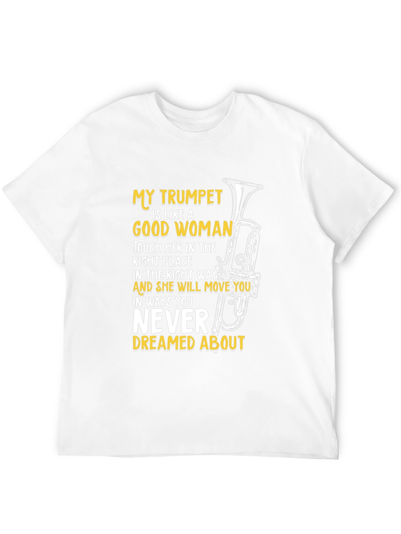 Trumpet Lover T-Shirt: Good Woman Music Tee