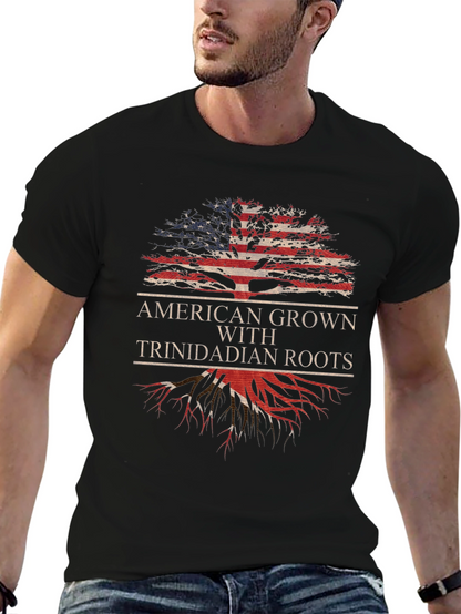 American Grown Trinidadian Roots T-Shirt
