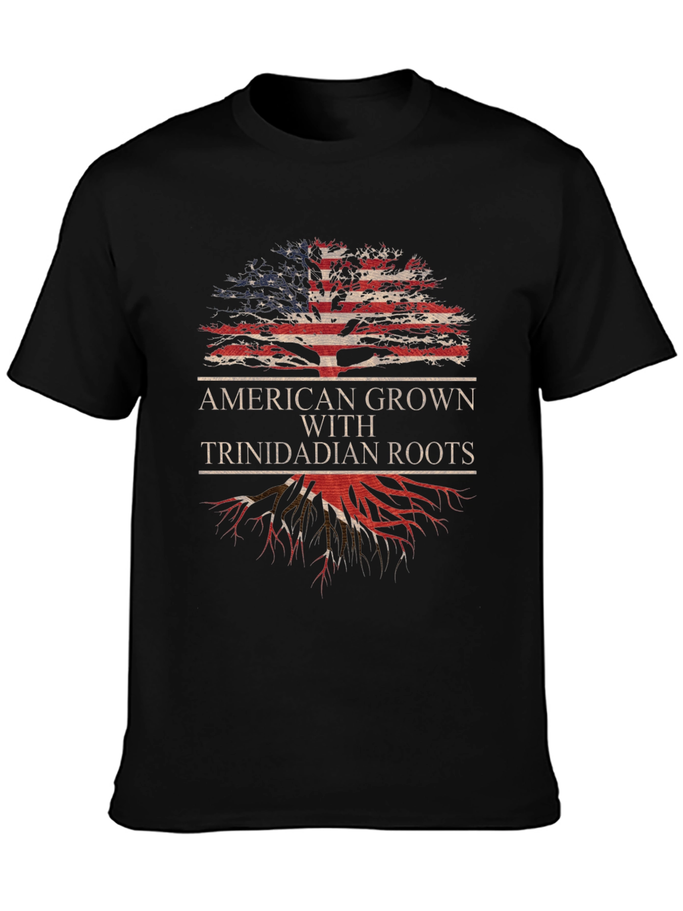 American Grown Trinidadian Roots T-Shirt