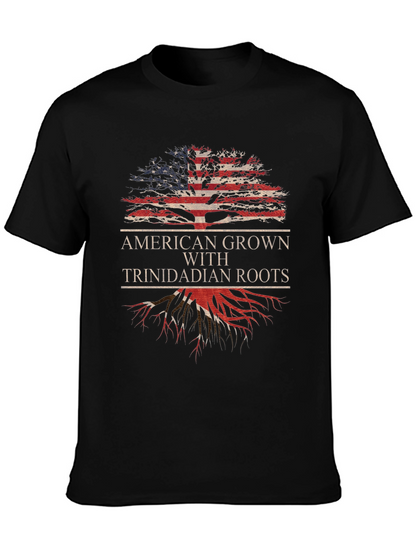 American Grown Trinidadian Roots T-Shirt