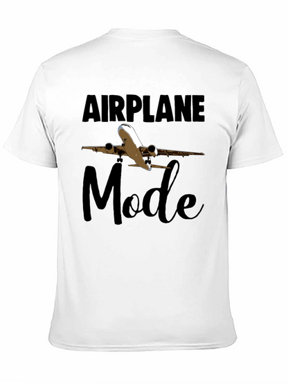 Airplane Mode Black T-Shirt