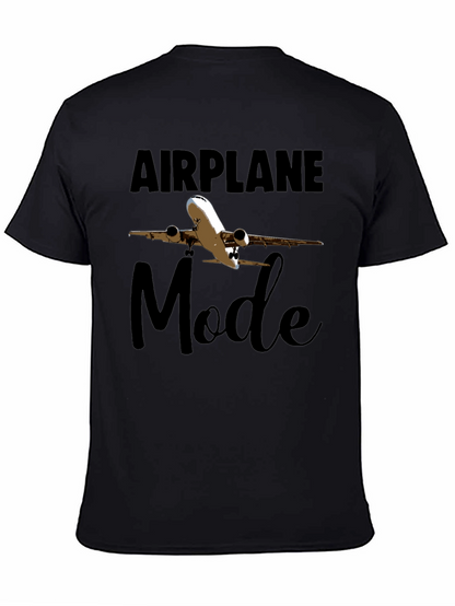 Airplane Mode Black T-Shirt