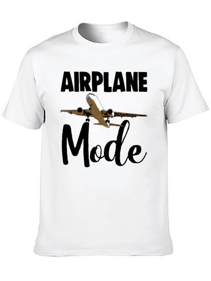Airplane Mode Black T-Shirt