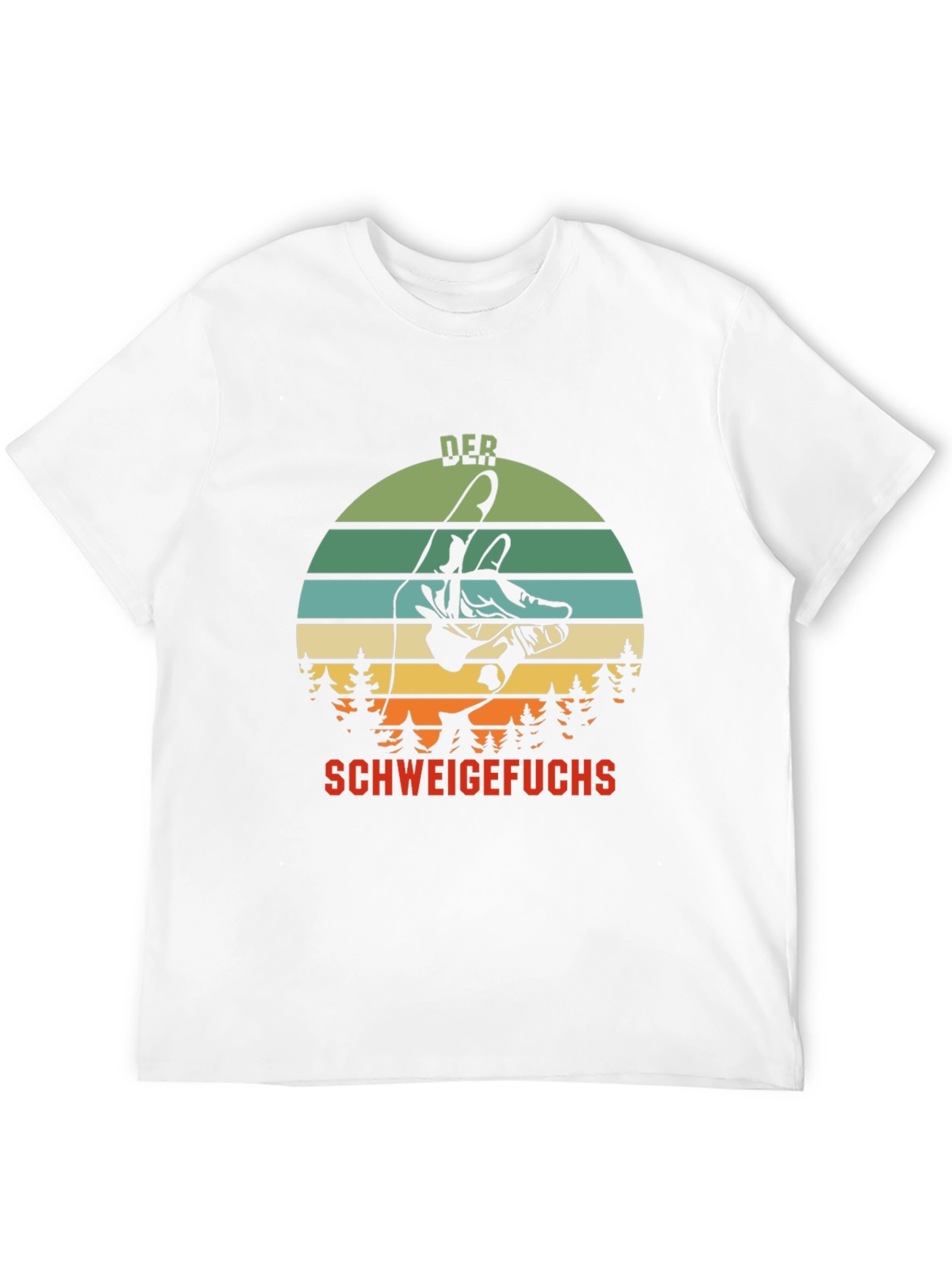 Der Schweigefuchs Graphic T-Shirt