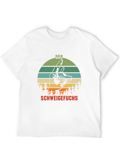 Der Schweigefuchs Graphic T-Shirt