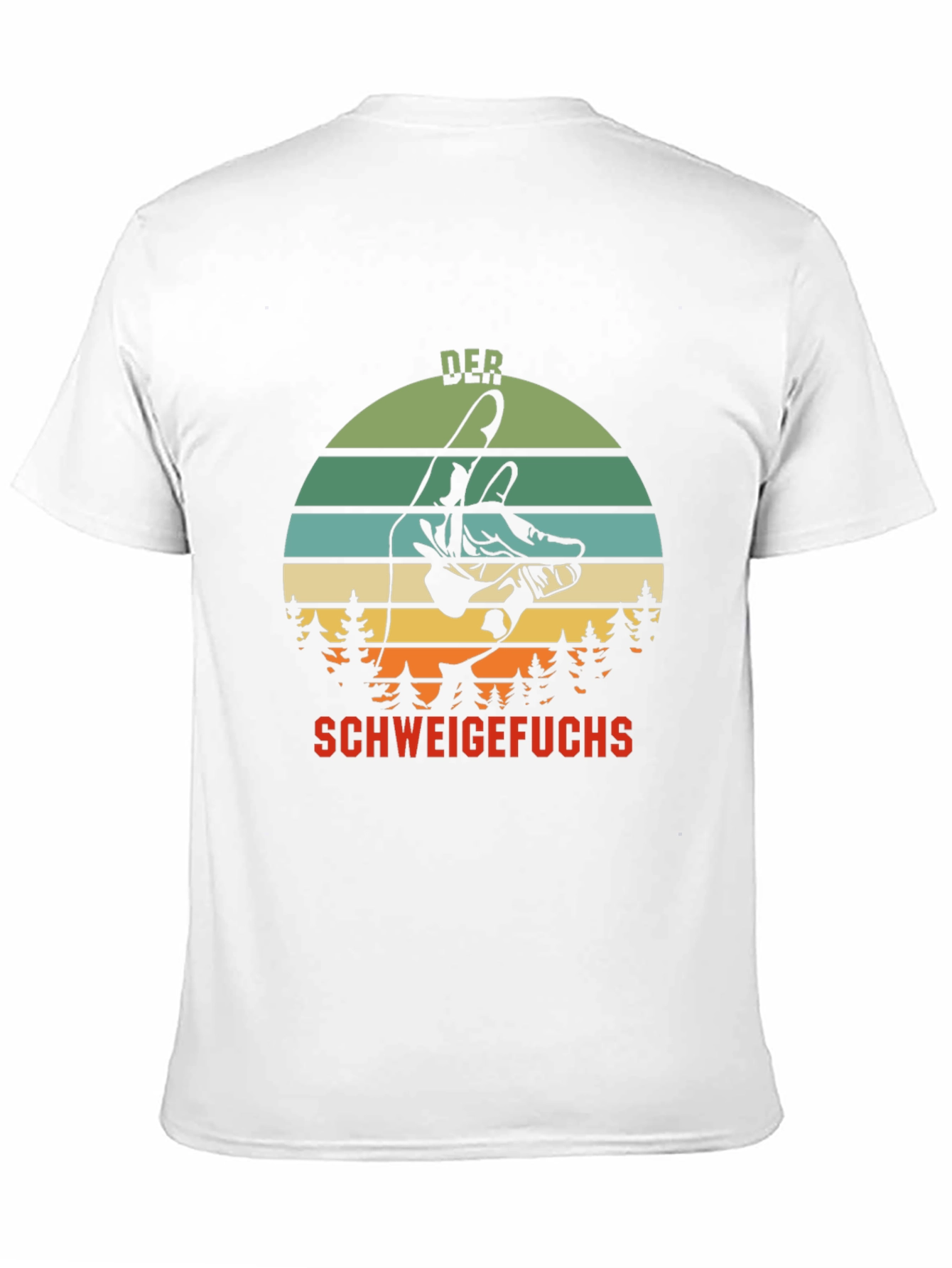 Der Schweigefuchs Graphic T-Shirt