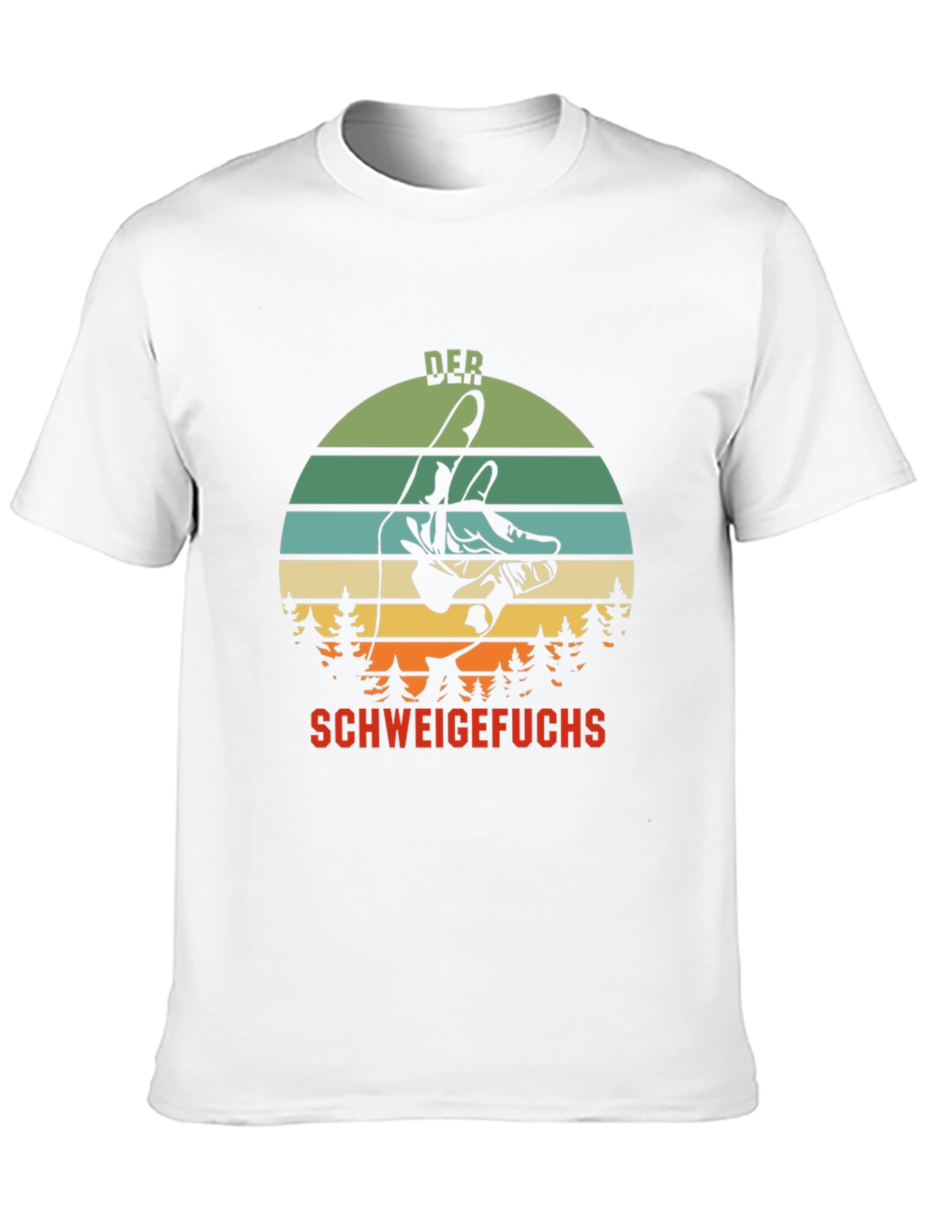 Der Schweigefuchs Graphic T-Shirt