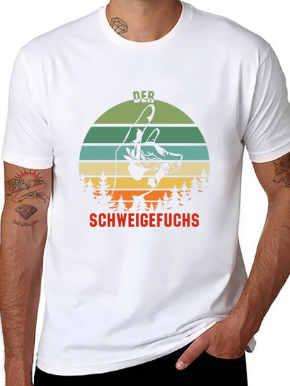 Der Schweigefuchs Graphic T-Shirt