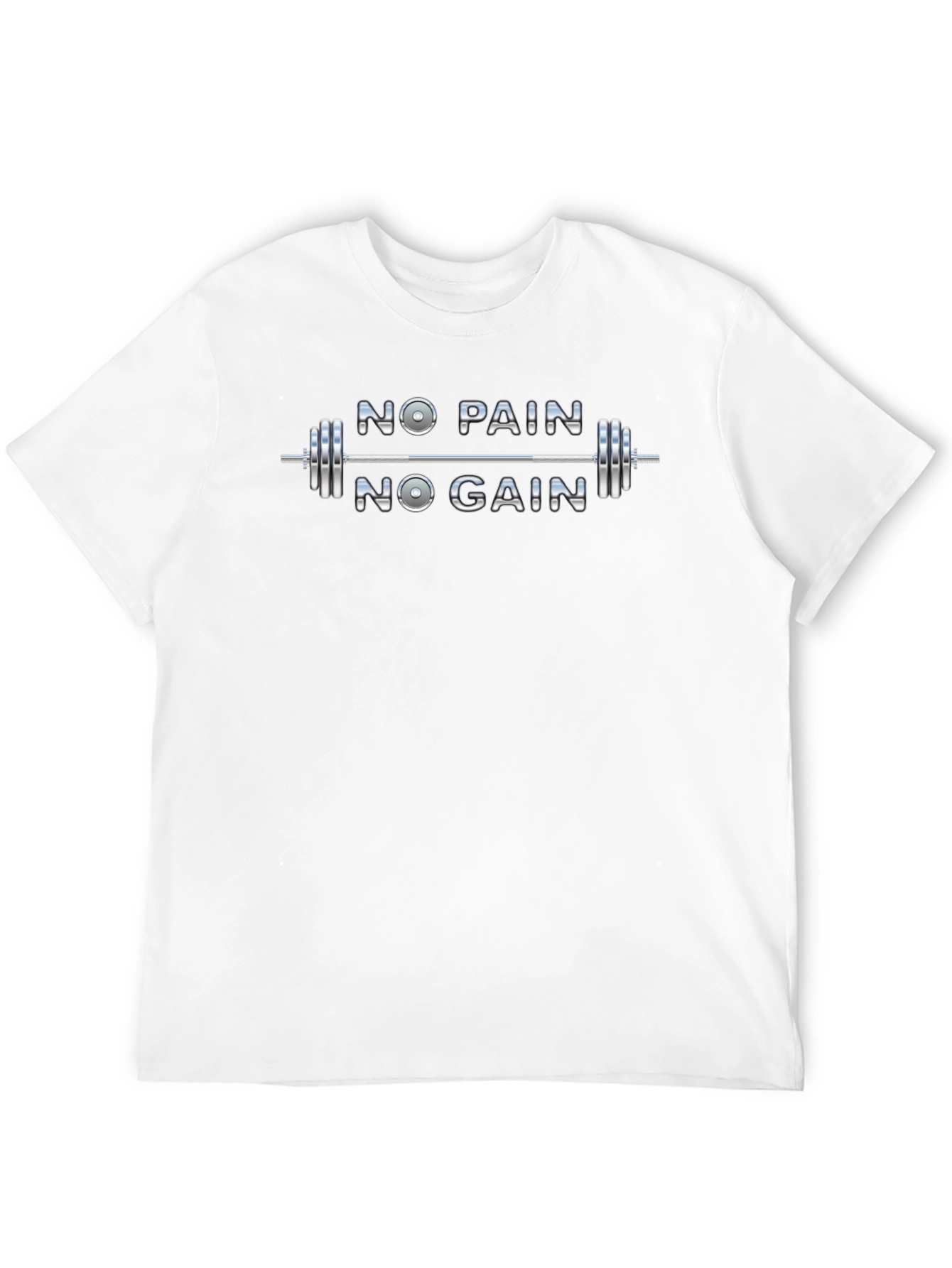No Pain No Gain Gym Workout T-Shirt