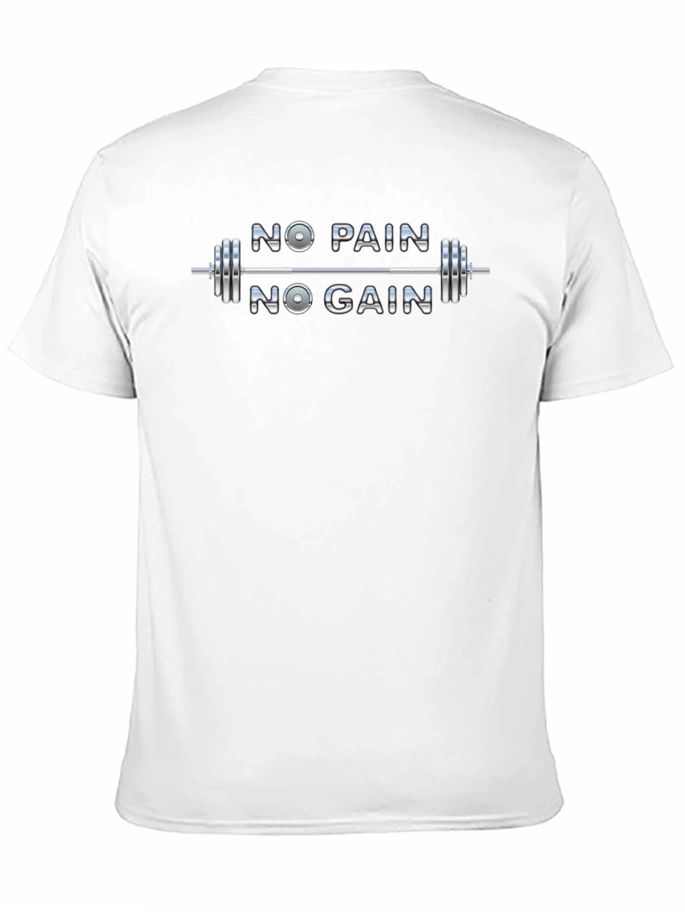 No Pain No Gain Gym Workout T-Shirt