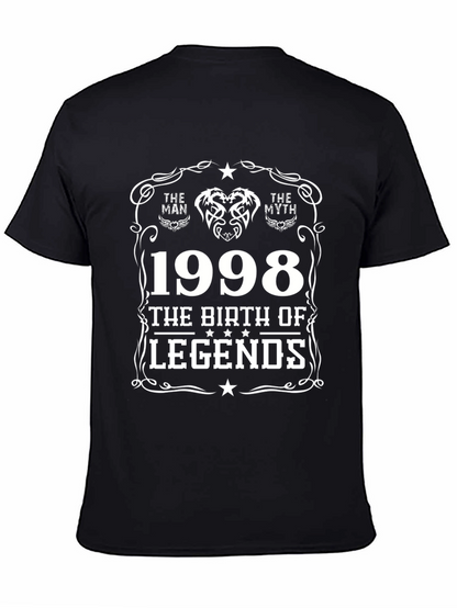 1998 The Birth of Legends Black T-Shirt