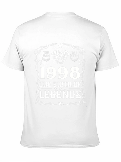 1998 The Birth of Legends Black T-Shirt