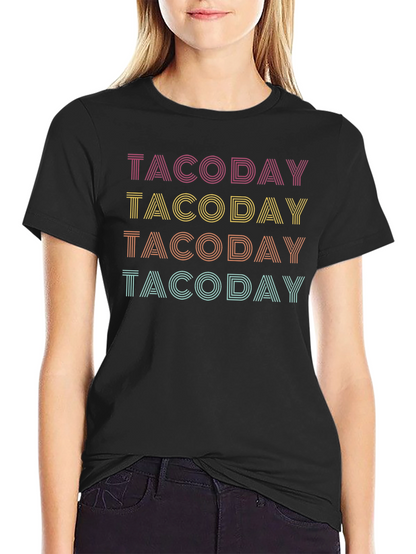 Taco Day Retro T-Shirt