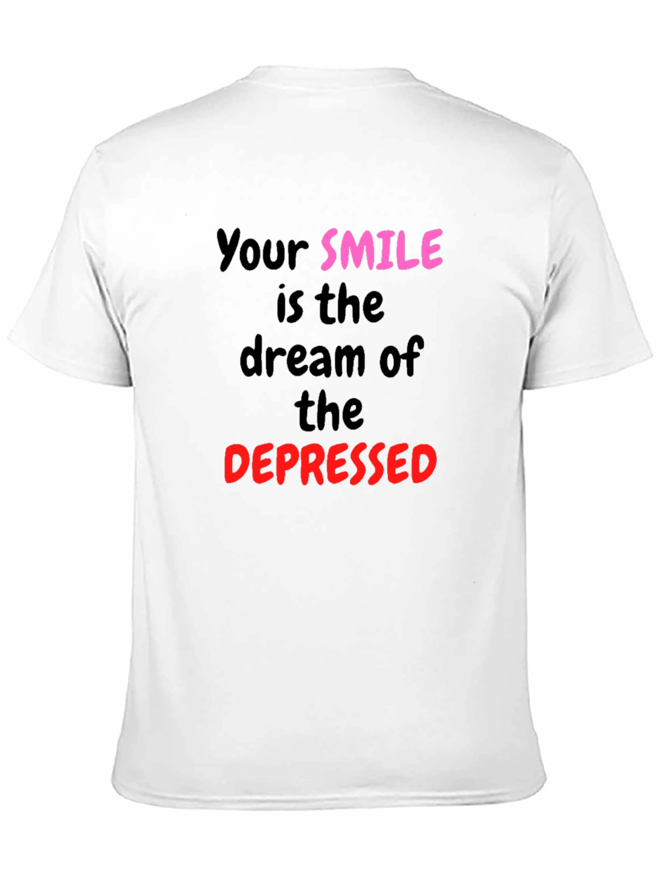 Smile Dream Graphic Tee - Black