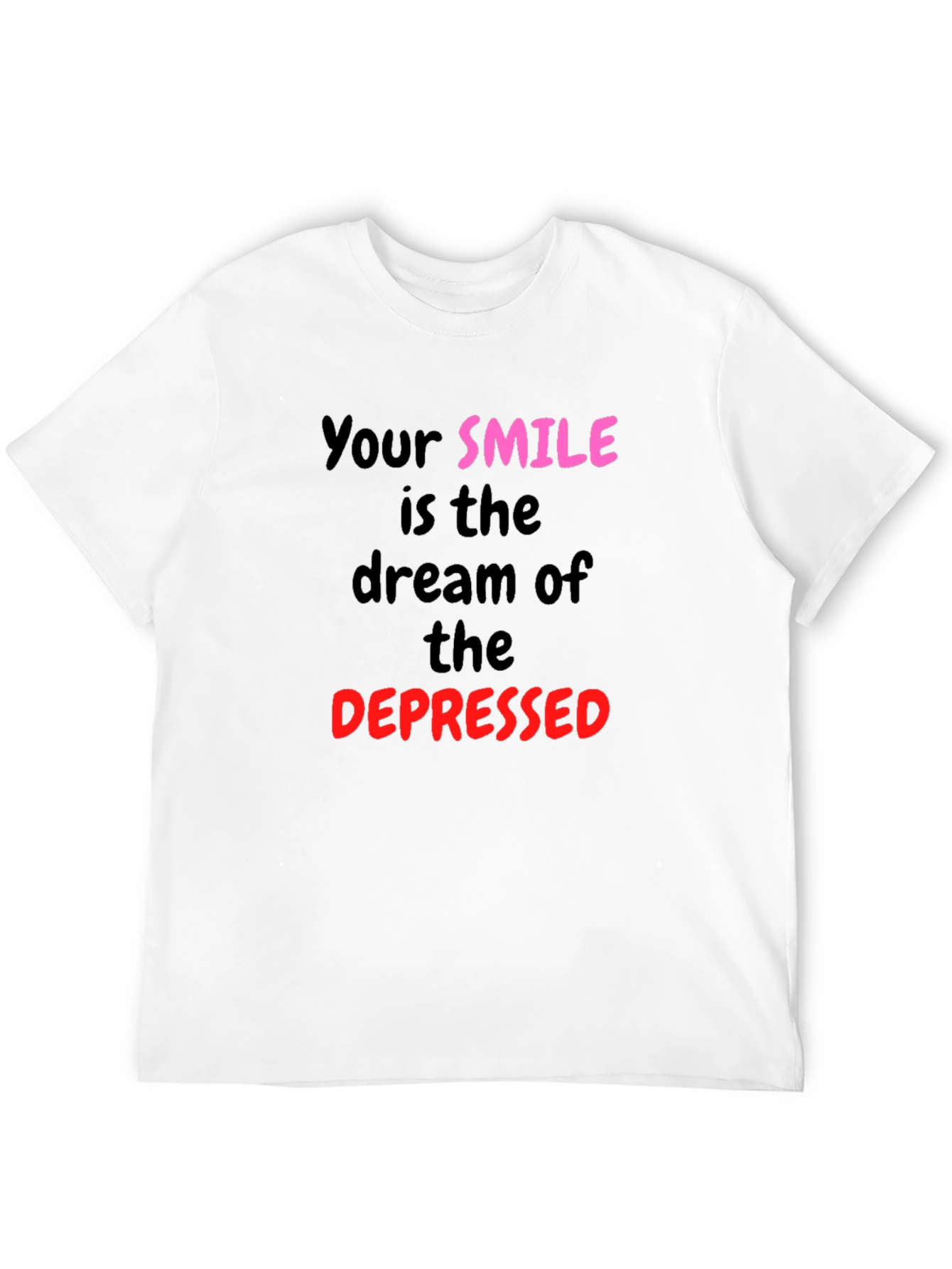 Smile Dream Graphic Tee - Black
