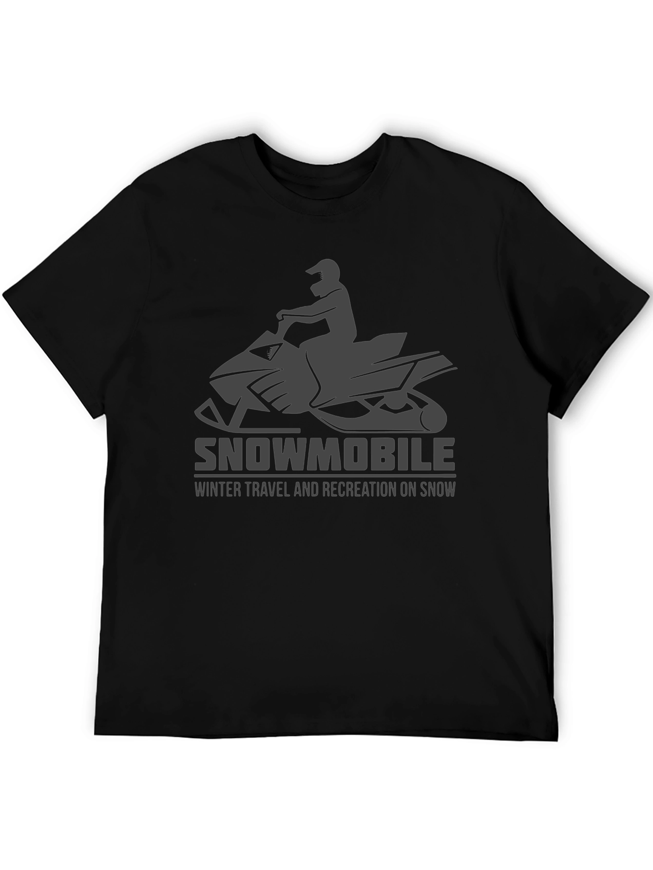 Snowmobile Winter Travel T-Shirt