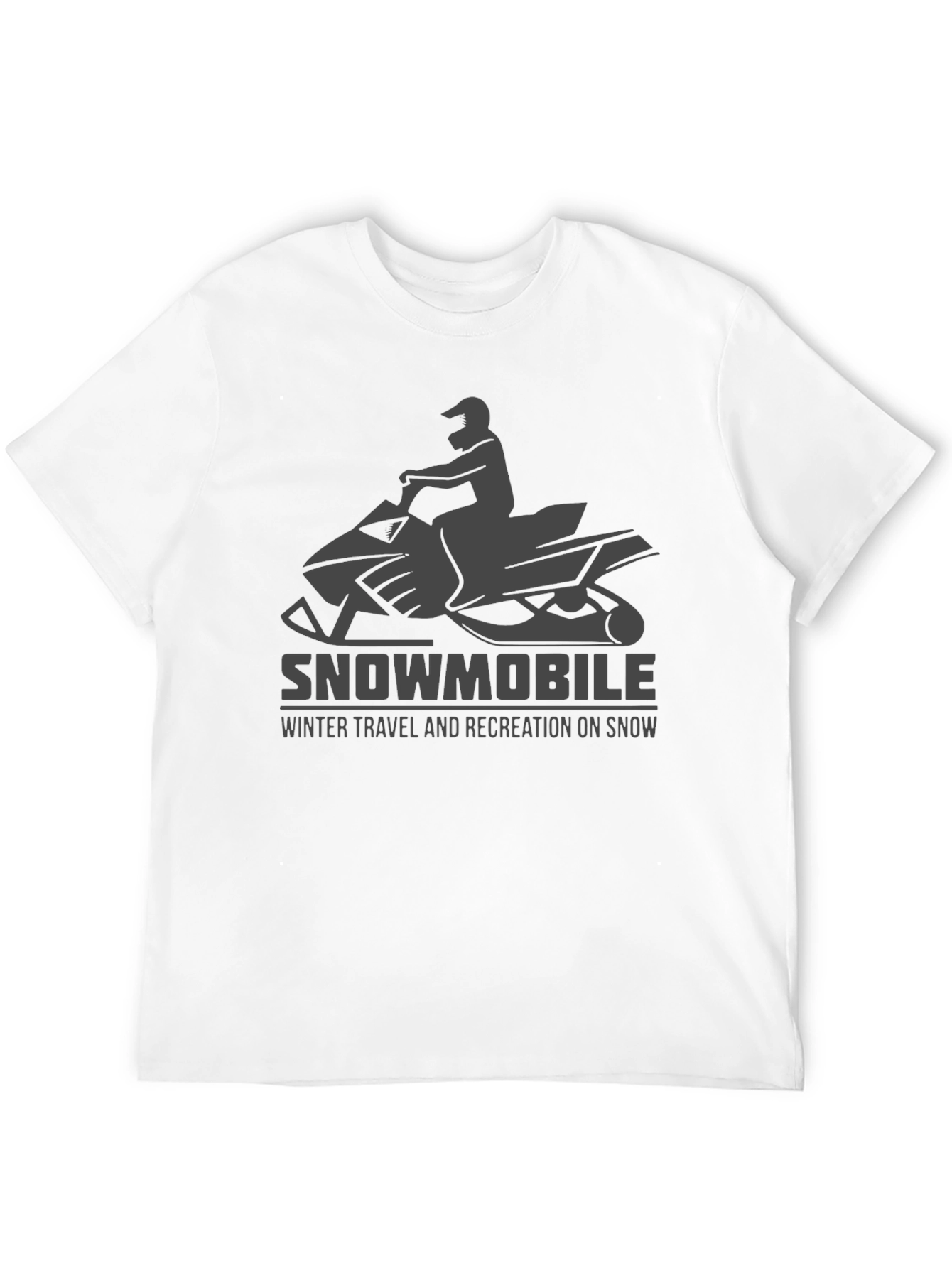 Snowmobile Winter Travel T-Shirt