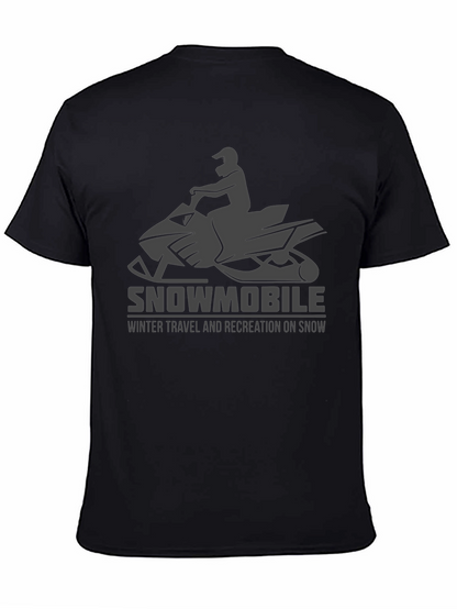 Snowmobile Winter Travel T-Shirt
