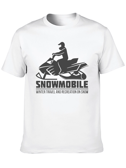 Snowmobile Winter Travel T-Shirt