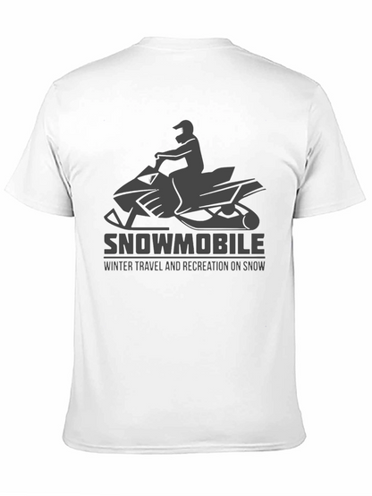 Snowmobile Winter Travel T-Shirt