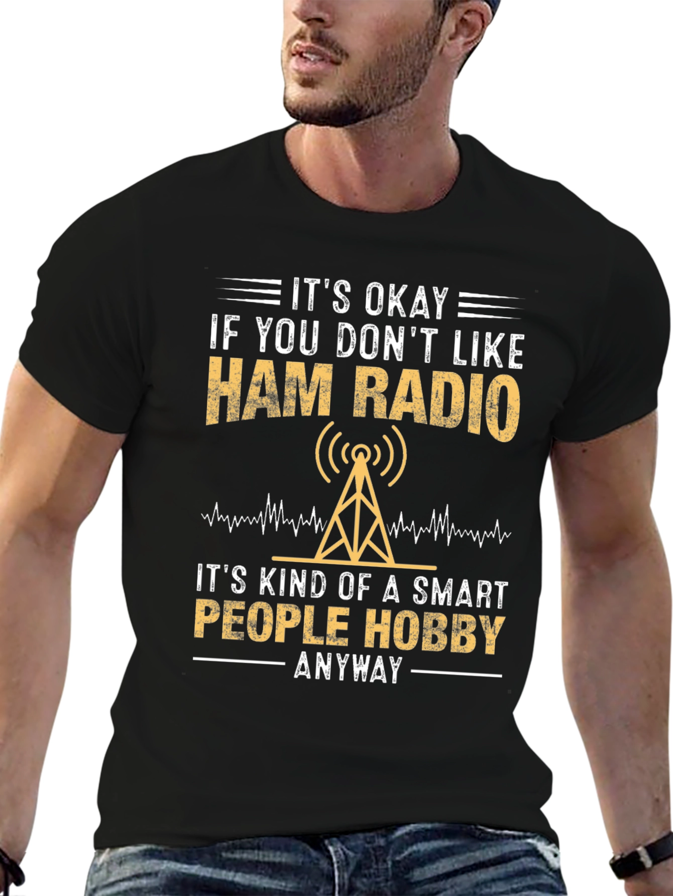 Ham Radio Hobbyist T-Shirt - Smart People Design