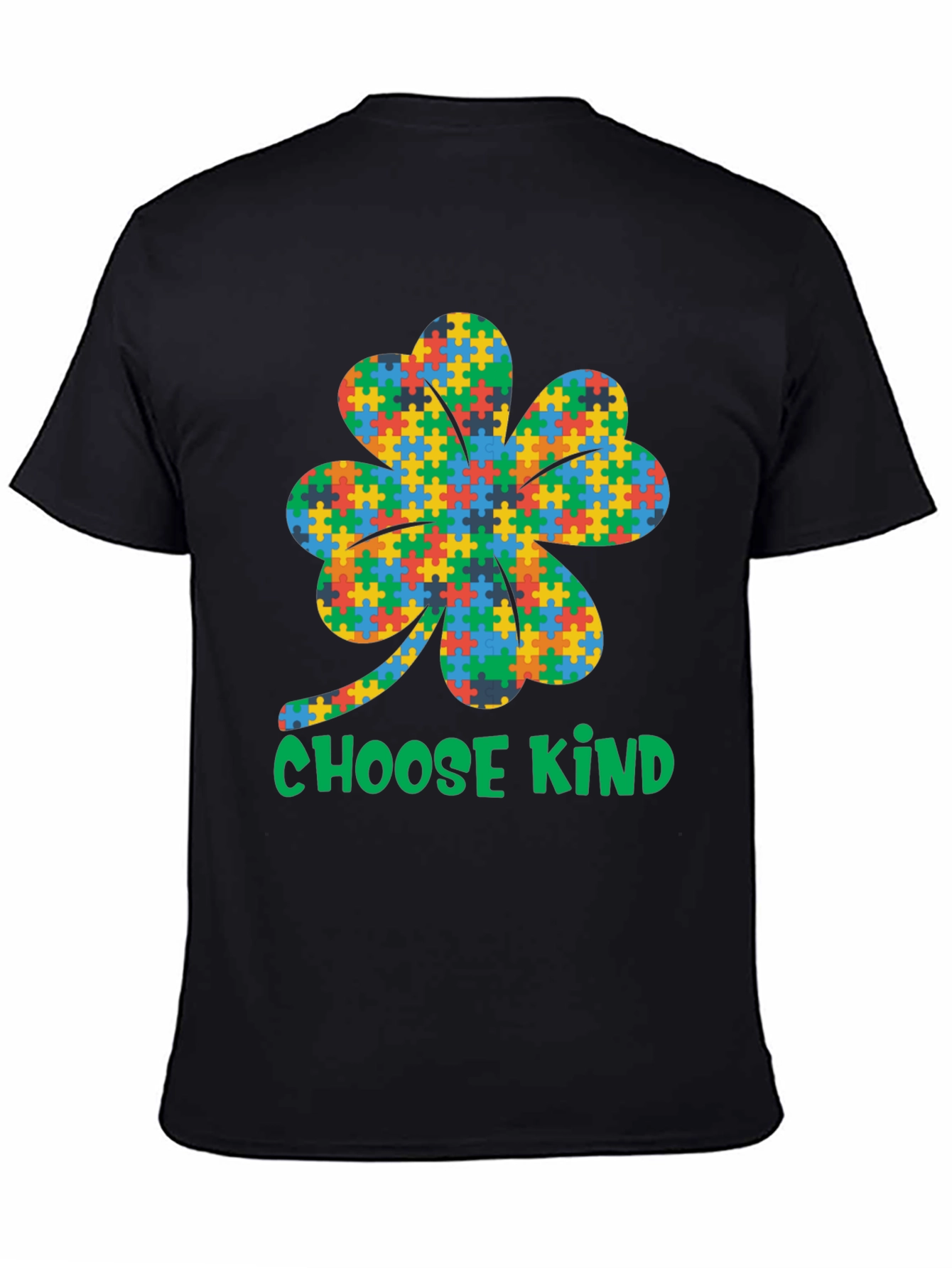 Choose Kind Autism Awareness Shamrock T-Shirt