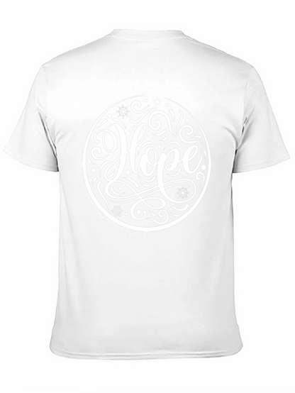 Hope Graphic Tee - Black Holiday Shirt
