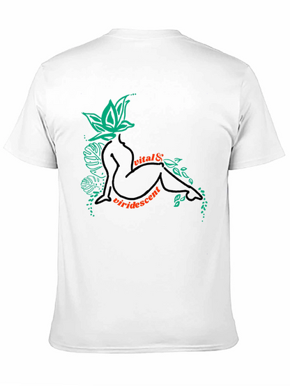 Vital & Viridescent Black Graphic T-Shirt