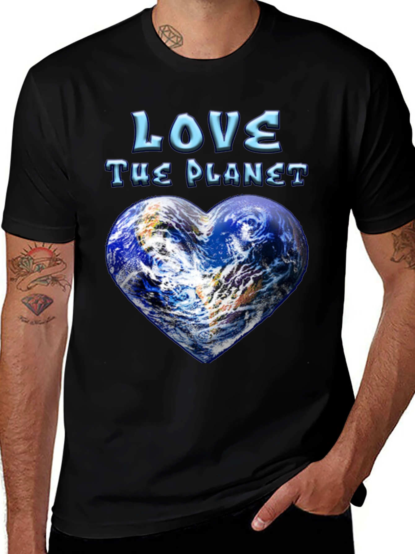Love The Planet Graphic T-Shirt