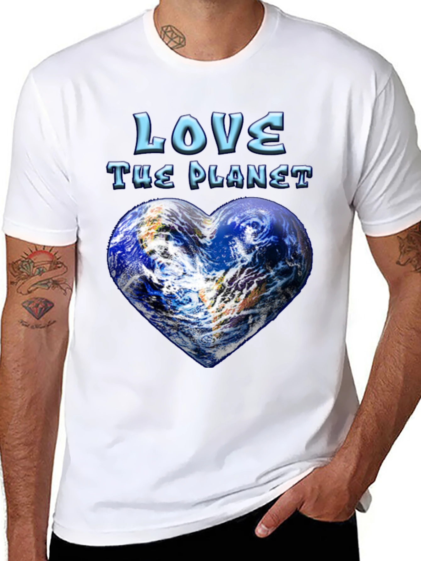 Love The Planet Graphic T-Shirt