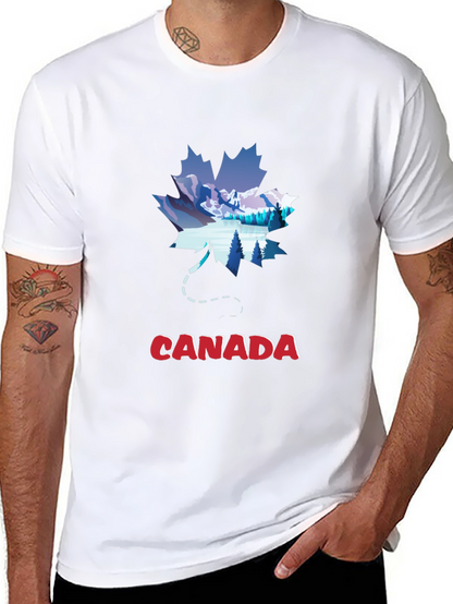 Canada Maple Leaf Graphic T-Shirt