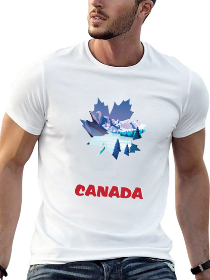 Canada Maple Leaf Graphic T-Shirt