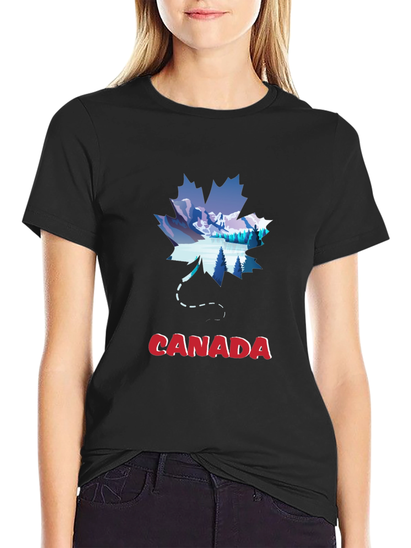 Canada Maple Leaf Graphic T-Shirt