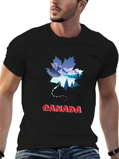 Canada Maple Leaf Graphic T-Shirt