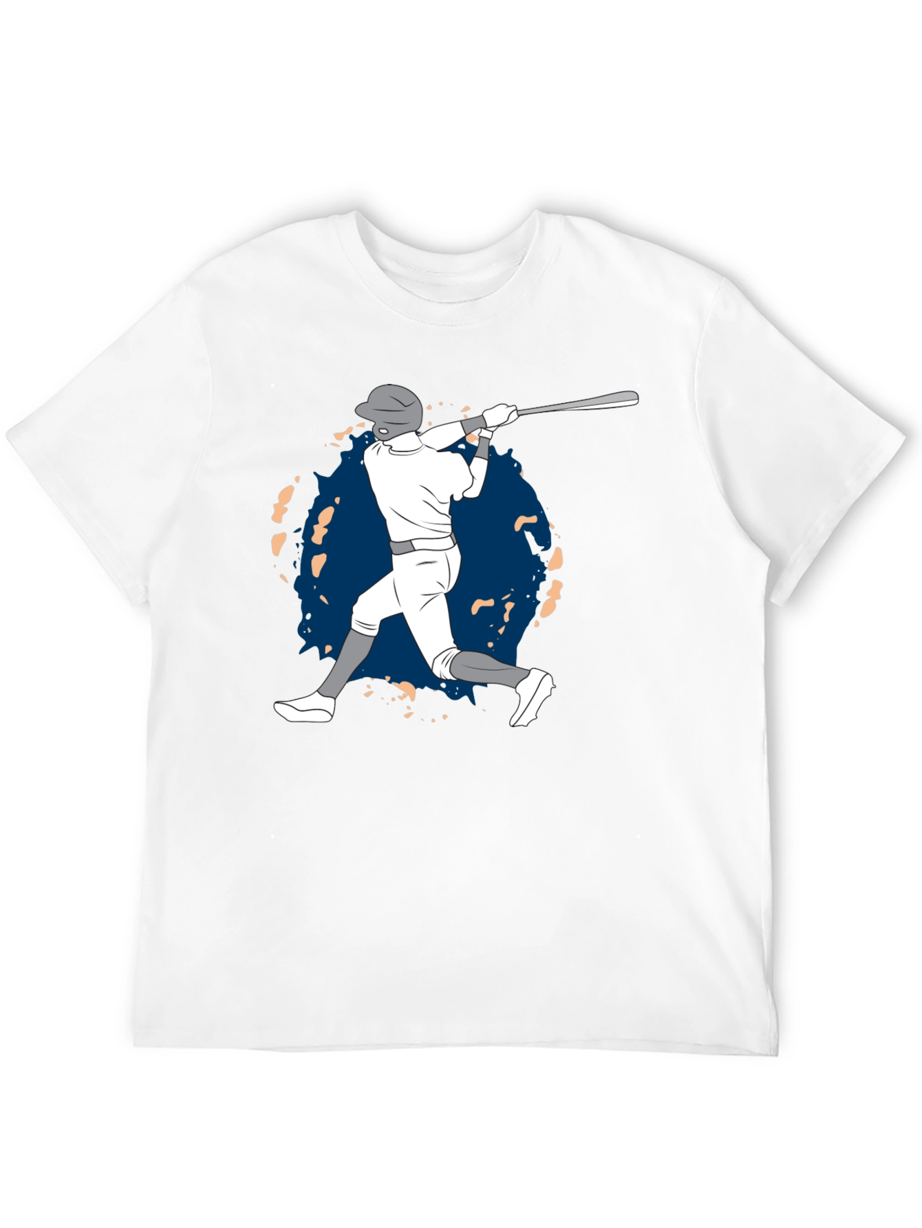 Baseball Player Graphic T-Shirt