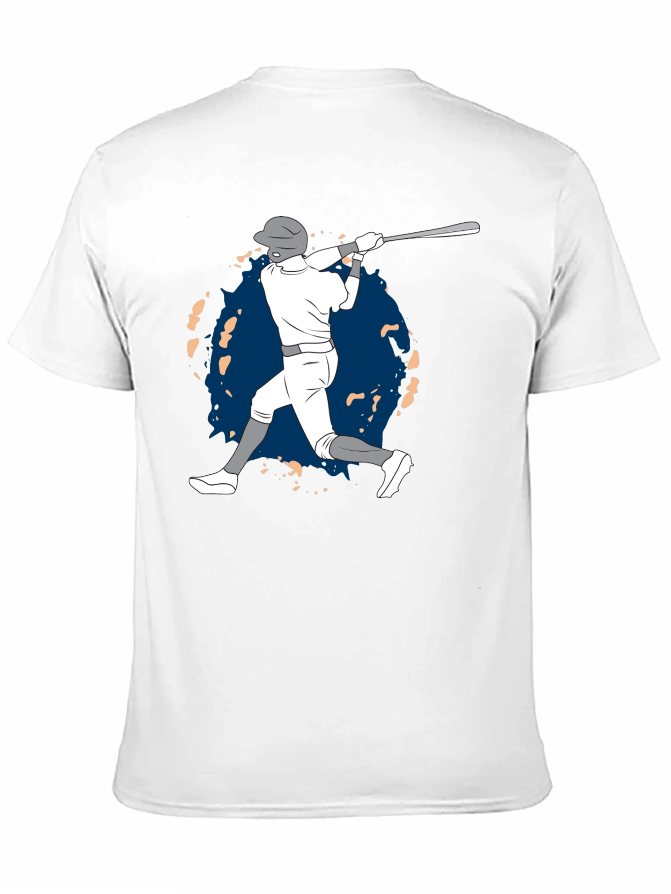Baseball Player Graphic T-Shirt