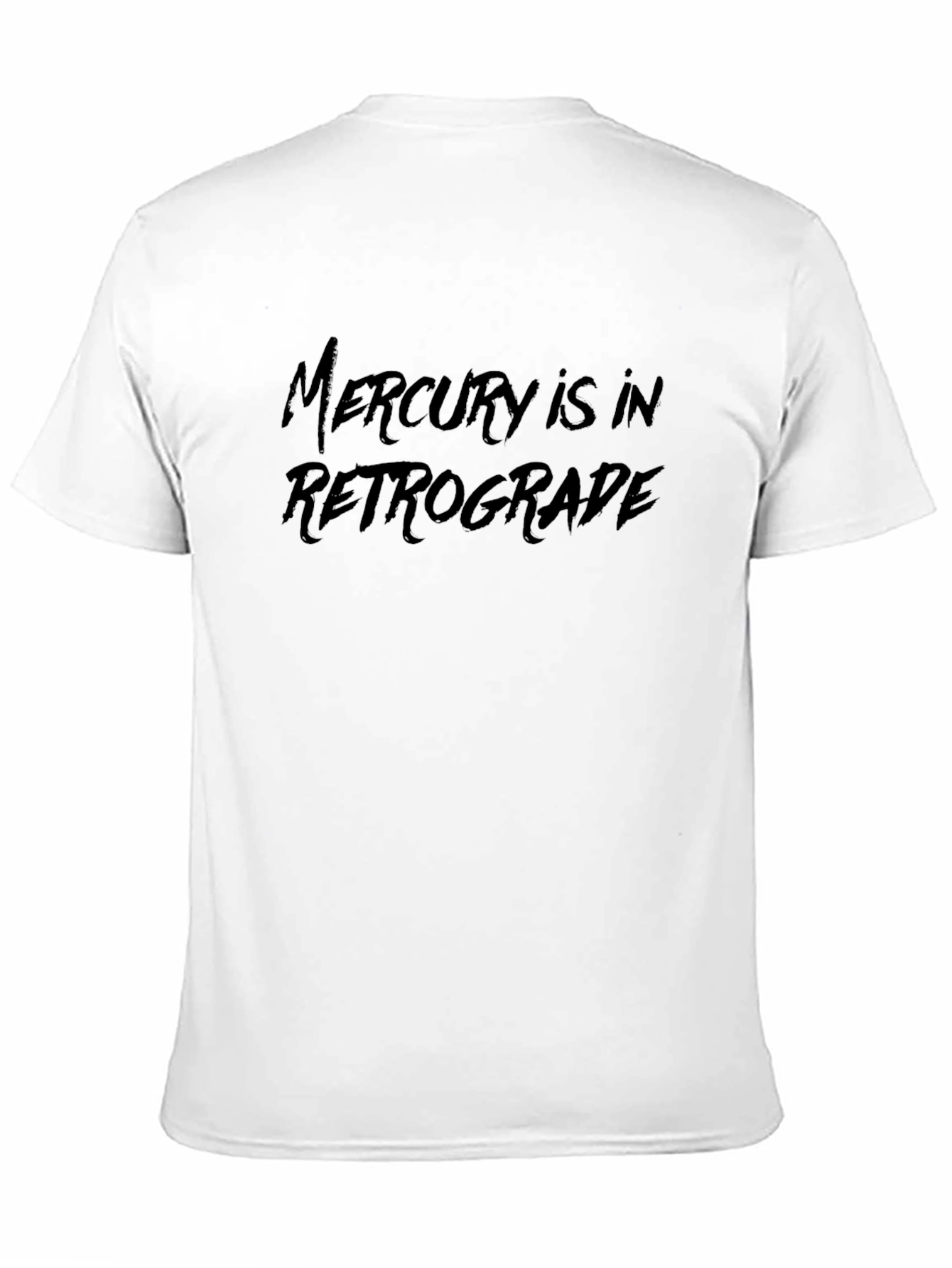 Mercury Retrograde Black T-Shirt - Astrology Tee