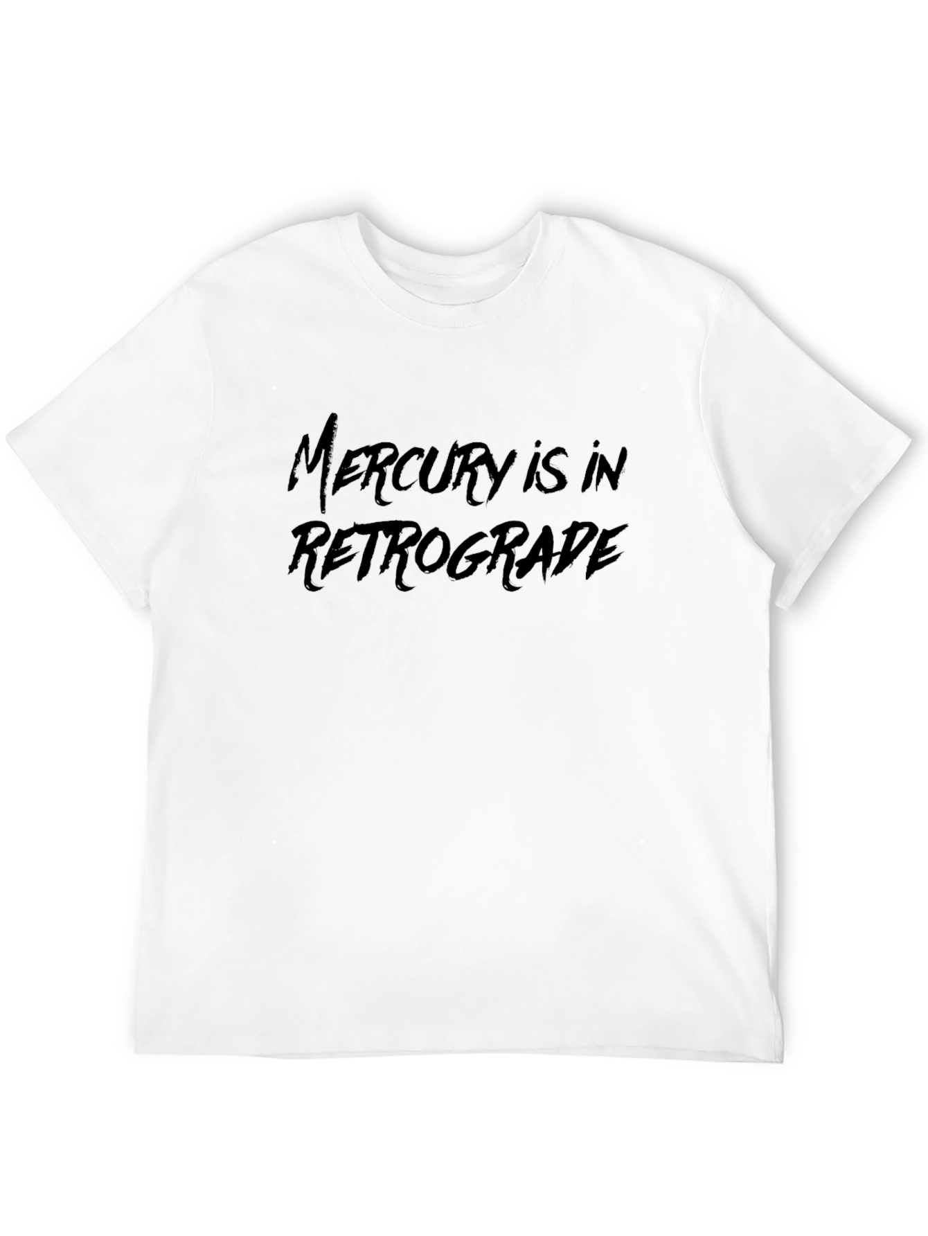 Mercury Retrograde Black T-Shirt - Astrology Tee