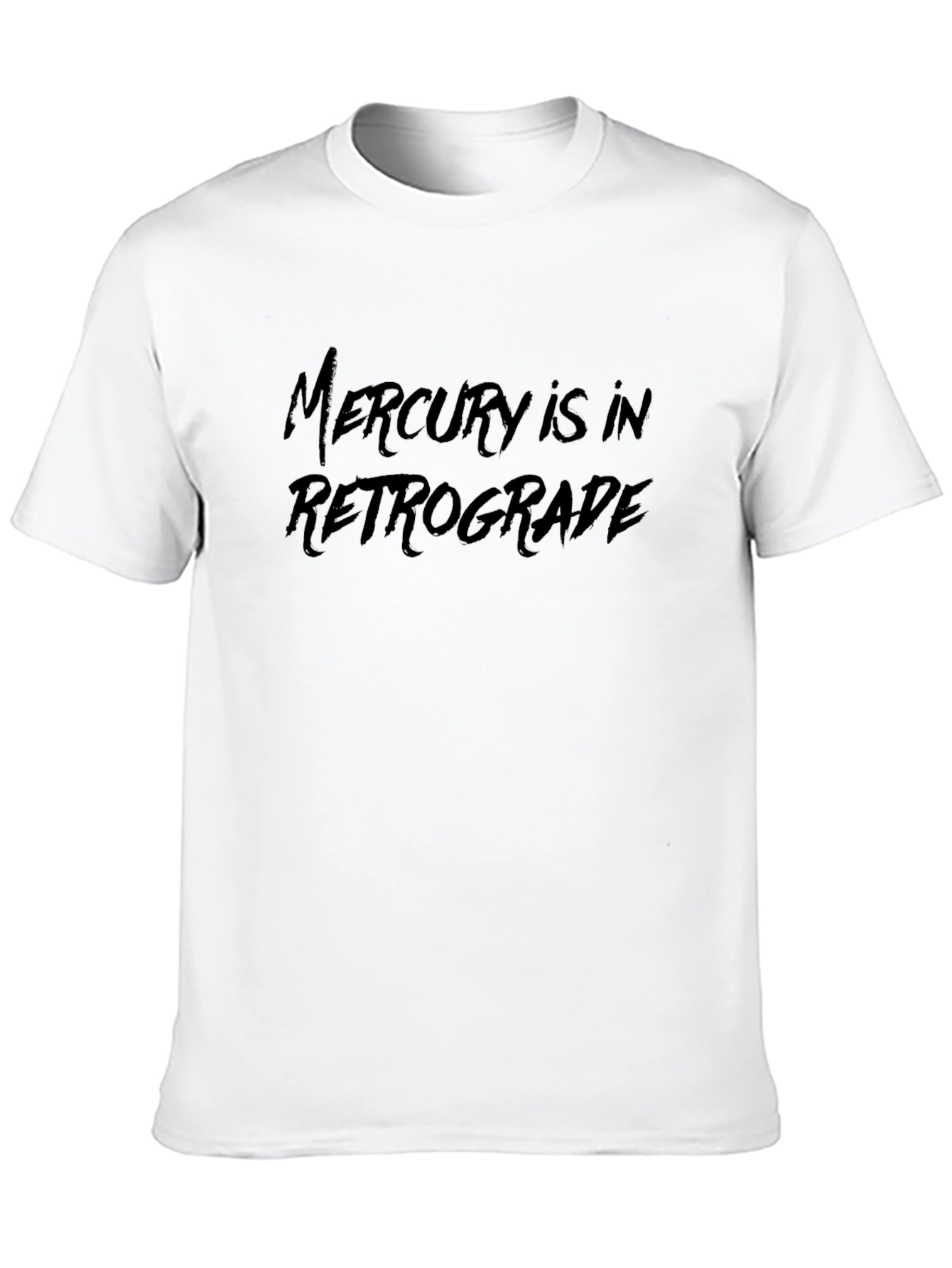 Mercury Retrograde Black T-Shirt - Astrology Tee