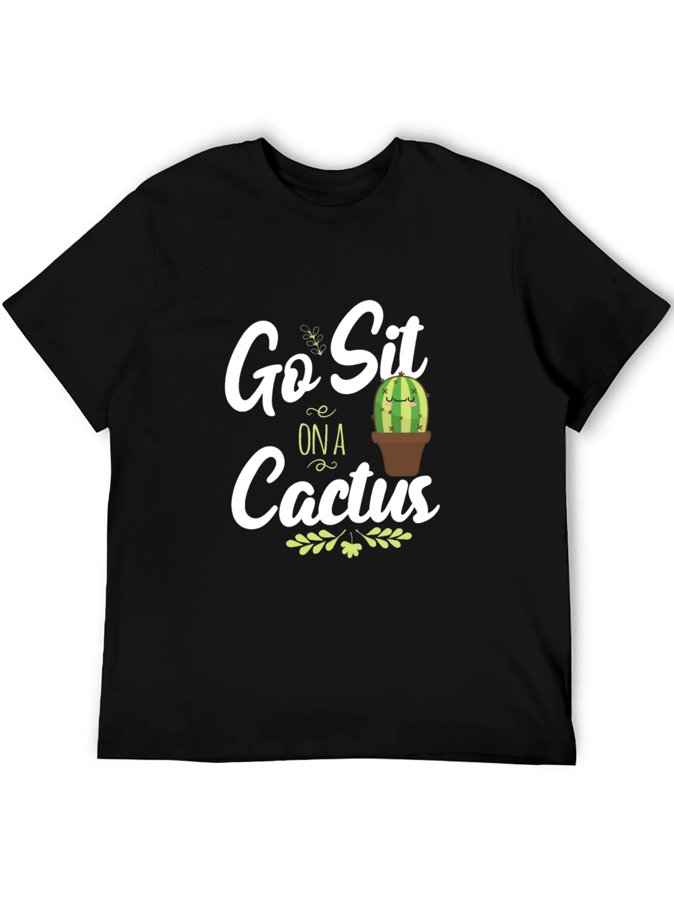 Go Sit on a Cactus Graphic T-Shirt