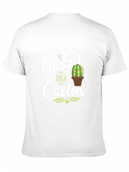 Go Sit on a Cactus Graphic T-Shirt