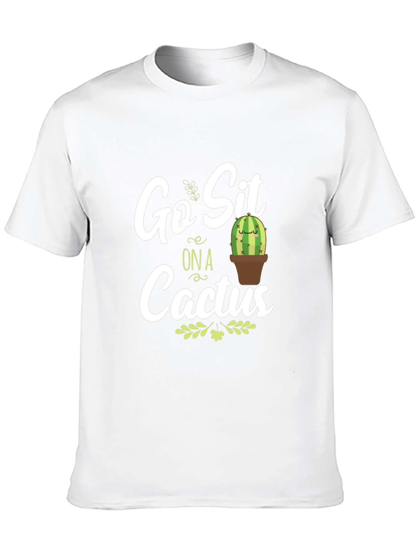 Go Sit on a Cactus Graphic T-Shirt