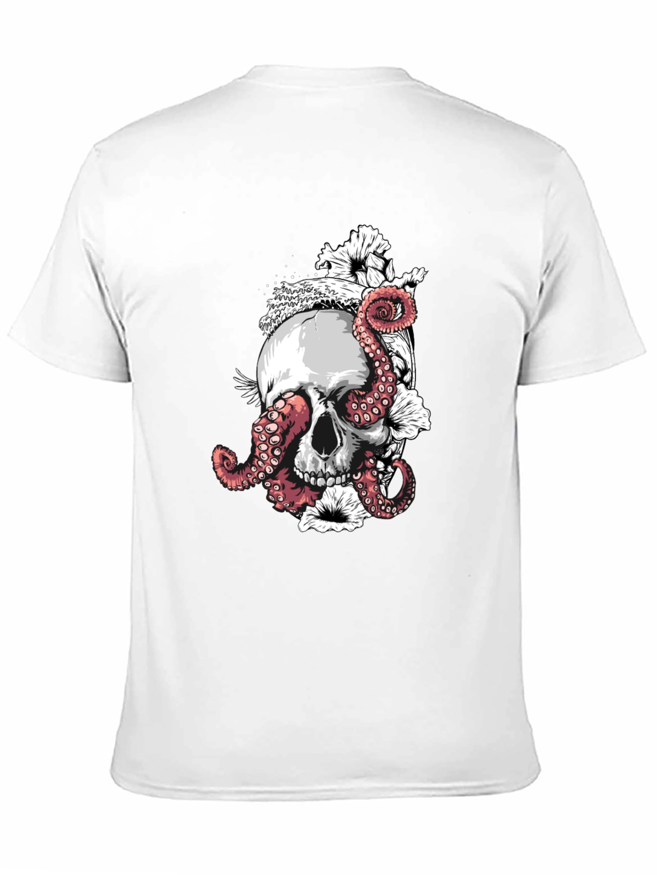 Skull & Octopus Black T-Shirt