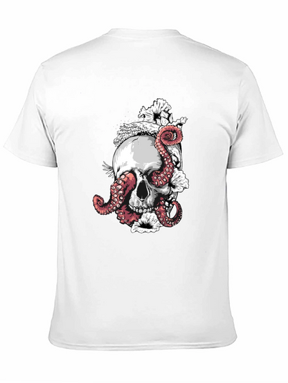 Skull & Octopus Black T-Shirt