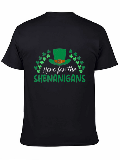St Patricks Day Here For Shenanigans T-Shirt