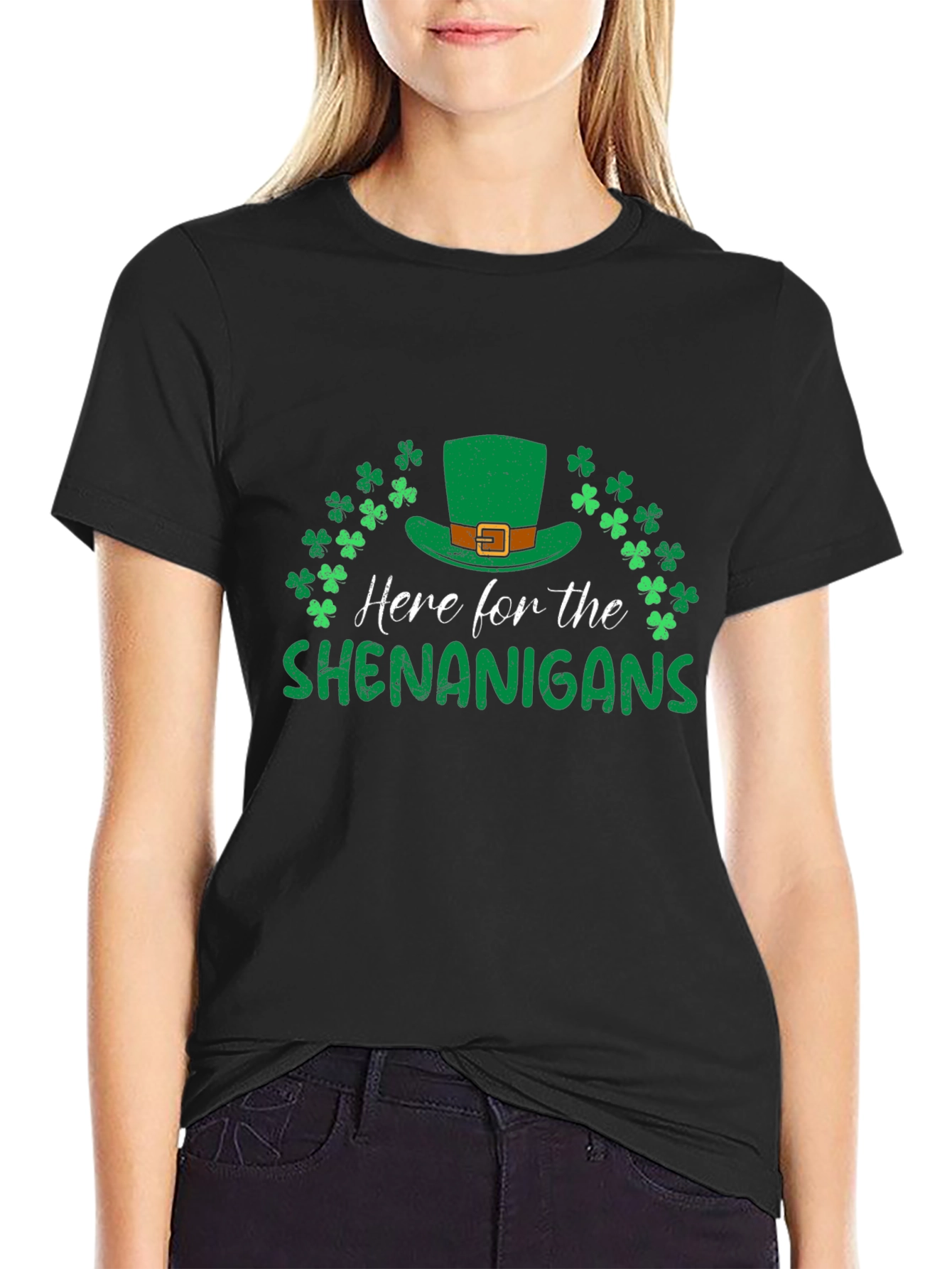 St Patricks Day Here For Shenanigans T-Shirt