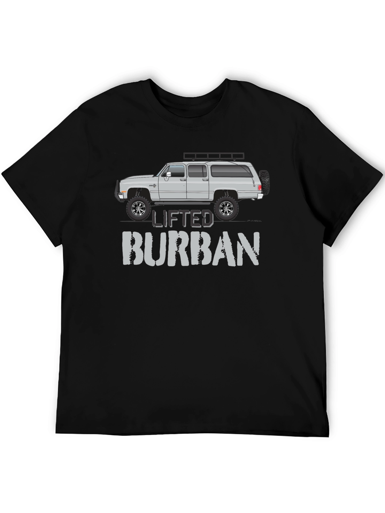 Lifted Suburban Graphic Tee - Black